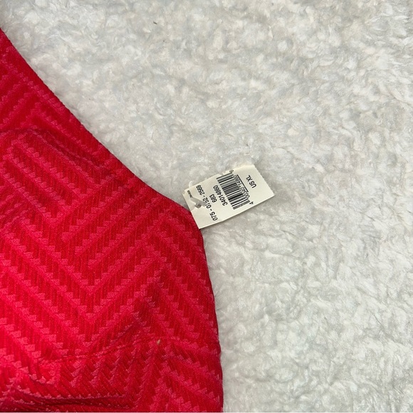 Aerie Triangle Bikini Top XL Red NWT - Picture 2 of 4